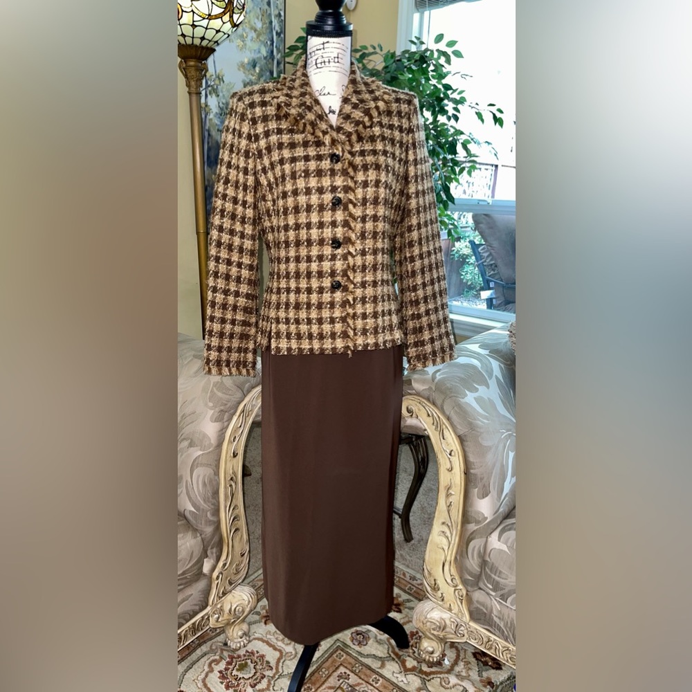 Jacket and skirt